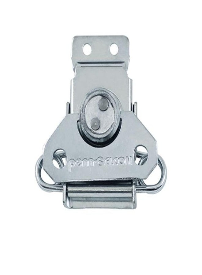 Penn Elcom Medium Butterfly Surface Latch | Spring Loaded Steel Flight Case Catch with PennBrite Finish | Durable Hardware for Road Cases & Racks (L0915Z) - Image 1